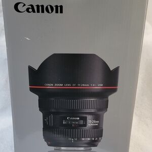 Canon Ultrasonic Lens with Red Accent